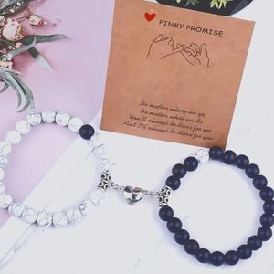 Anniversary Wedding Couples Gift His and Hers Bracelet